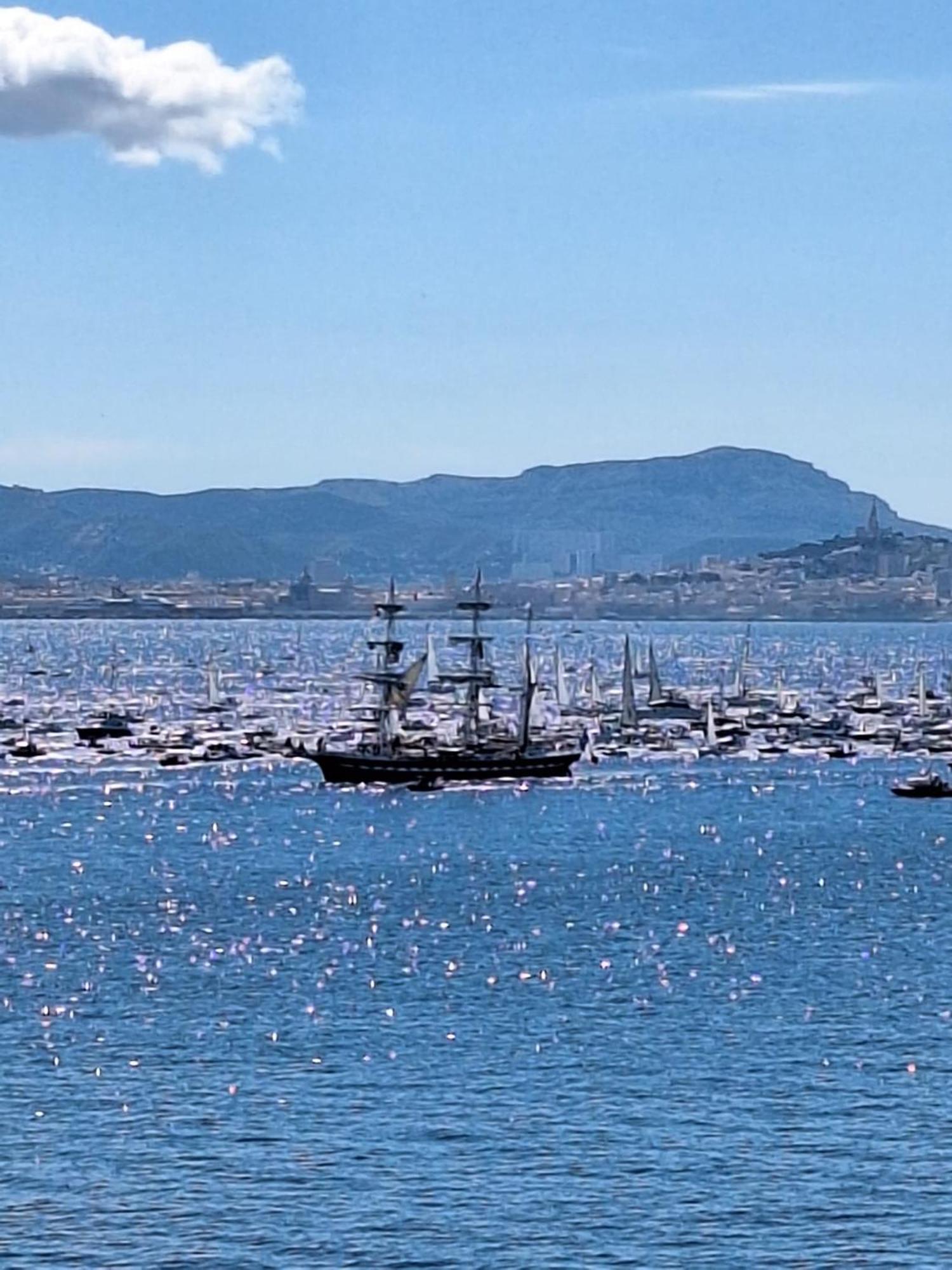 Appartamento Vu Sur Mer Corniche Marsiglia Esterno foto